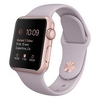 Apple Watch 38mm Rose Gold Aluminum Case with Lavender Sport Band (MLCH2)