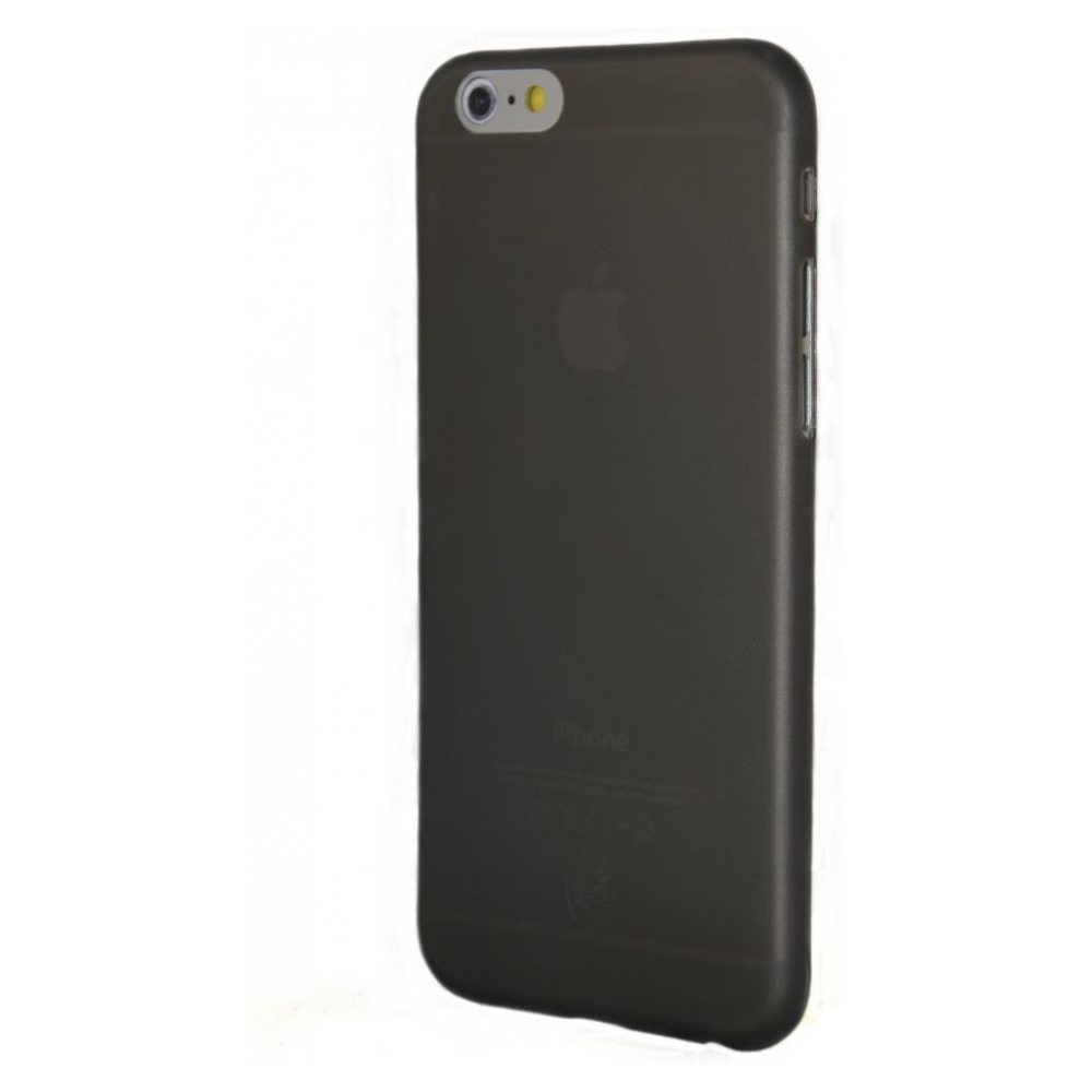Ультратонка накладка Stoneage для iPhone 6S Plus/6 Plus Transparent Black (ARM44246)