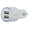 Belkin Dual Car Charger (2 USB x 2.1 Amp) White