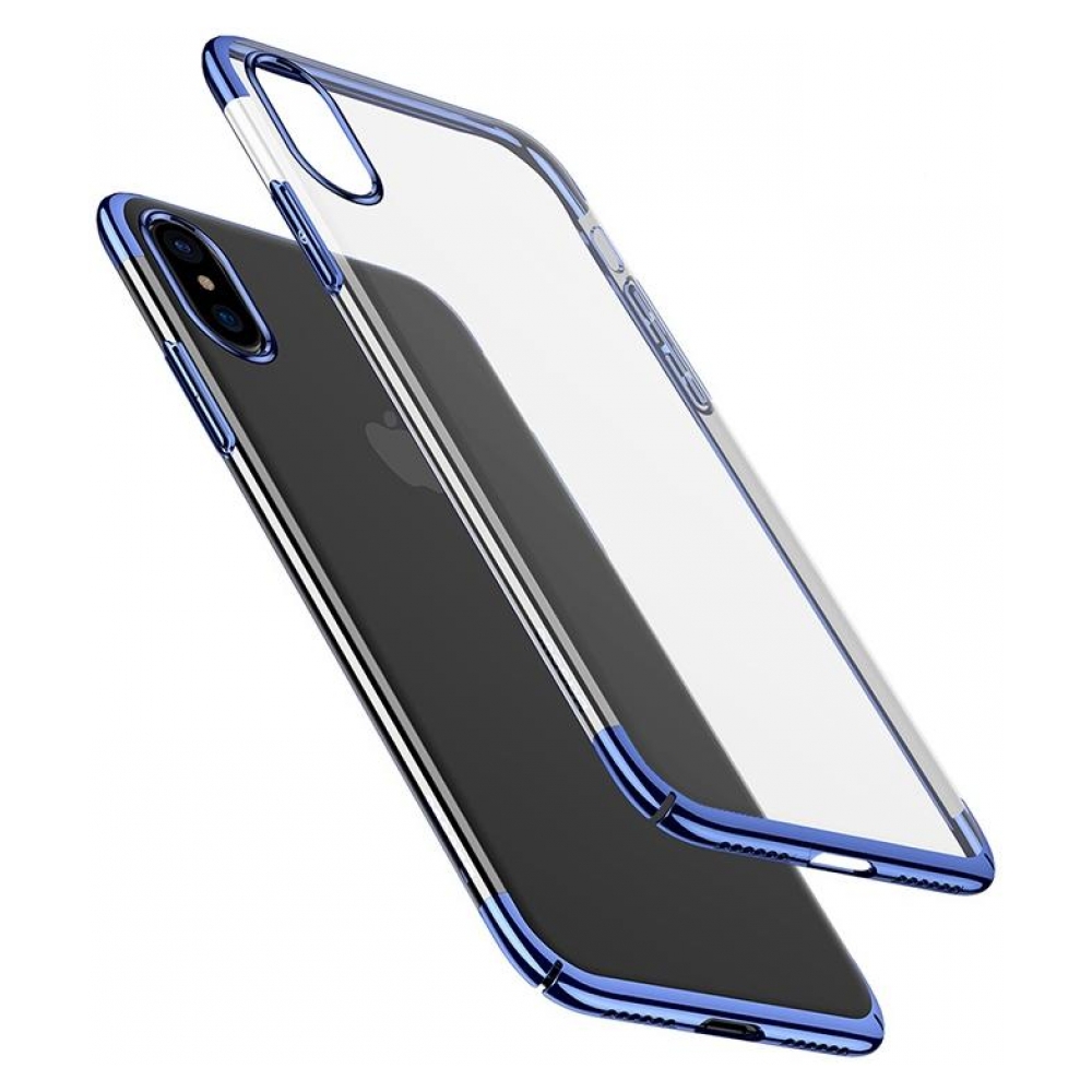 Чехол Baseus Glitter Case for iPhone X Blue