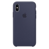 Панель Original Silicone Case для Apple iPhone XS Max Midnight Blue (ARM53250)