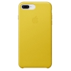 Чохол Original Leather Case для Apple iPhone 8 Plus/7 Plus Yellow (ARM49932)
