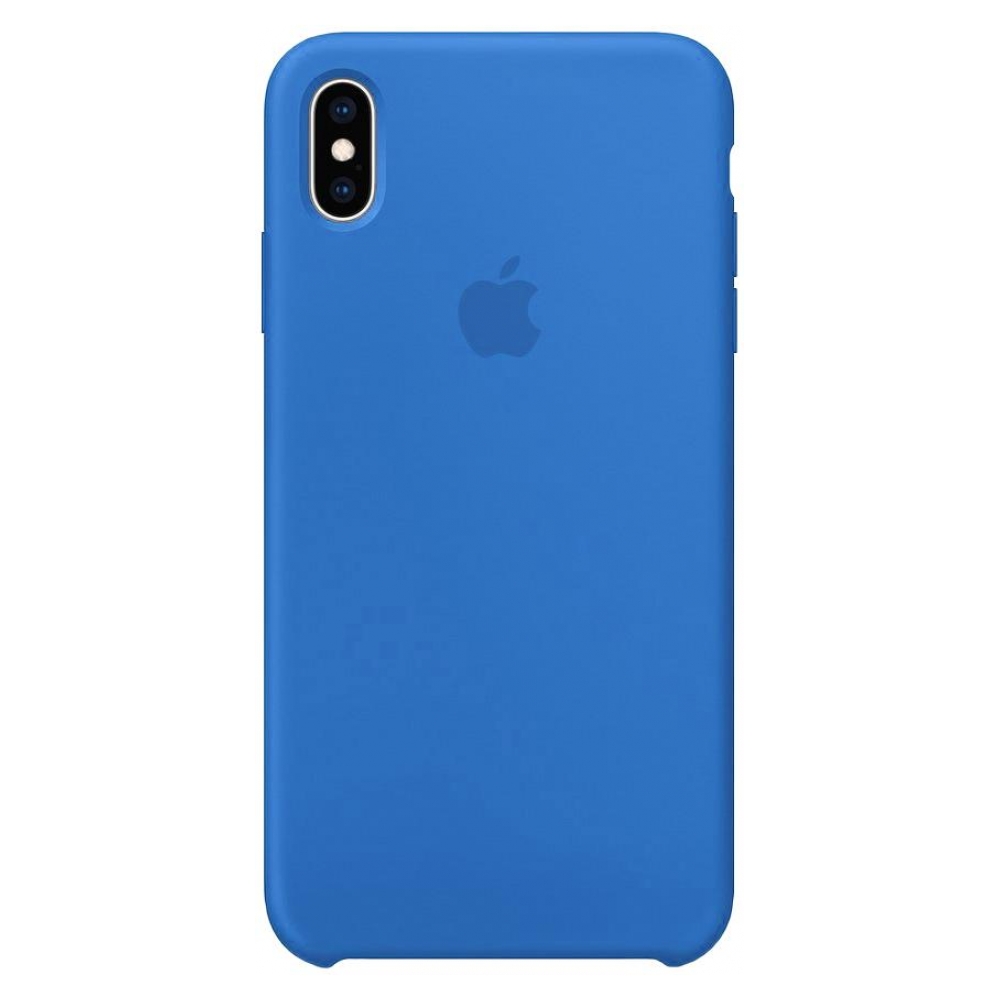 Панель Original Silicone Case для Apple iPhone XS Max Denim Blue (ARM54252)