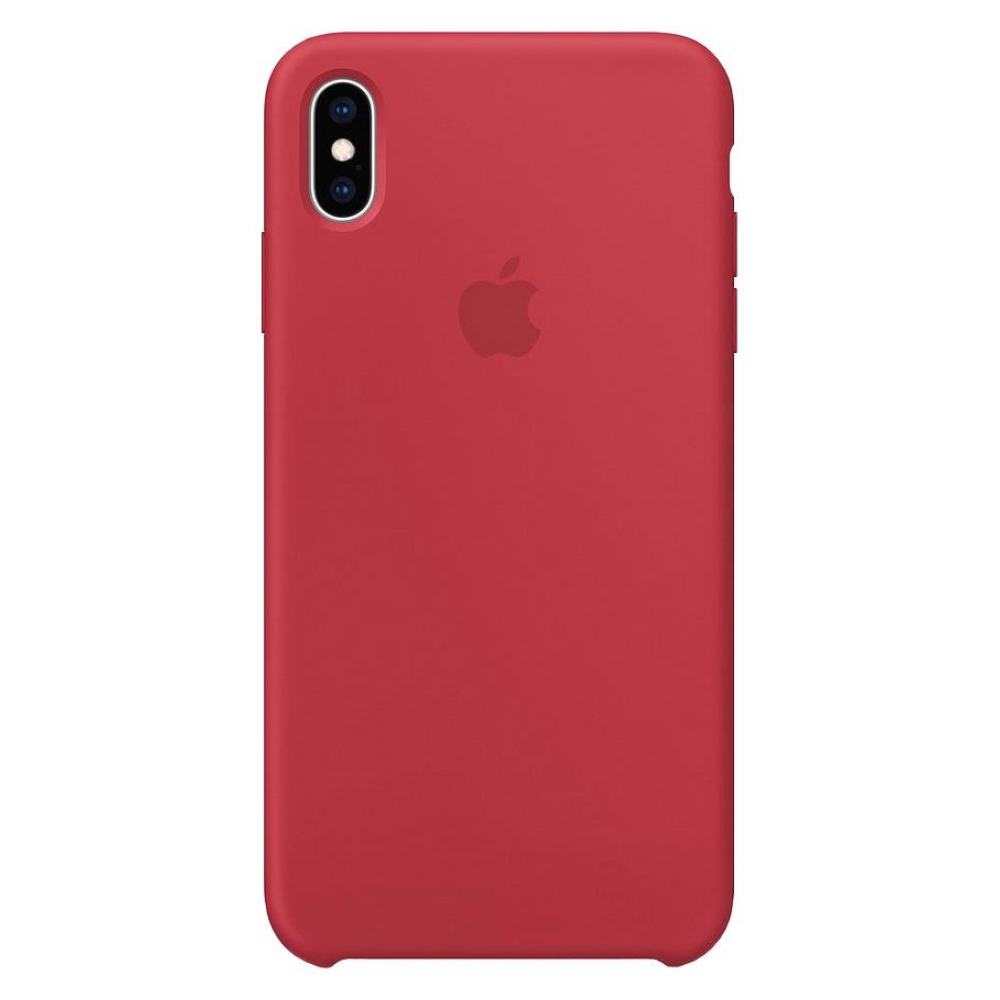 Панель Original Silicone Case для Apple iPhone XS Max Red Raspberry (ARM54257)