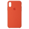 Панель Original Silicone Case для Apple iPhone XS Max Spicy Orange (ARM54259)
