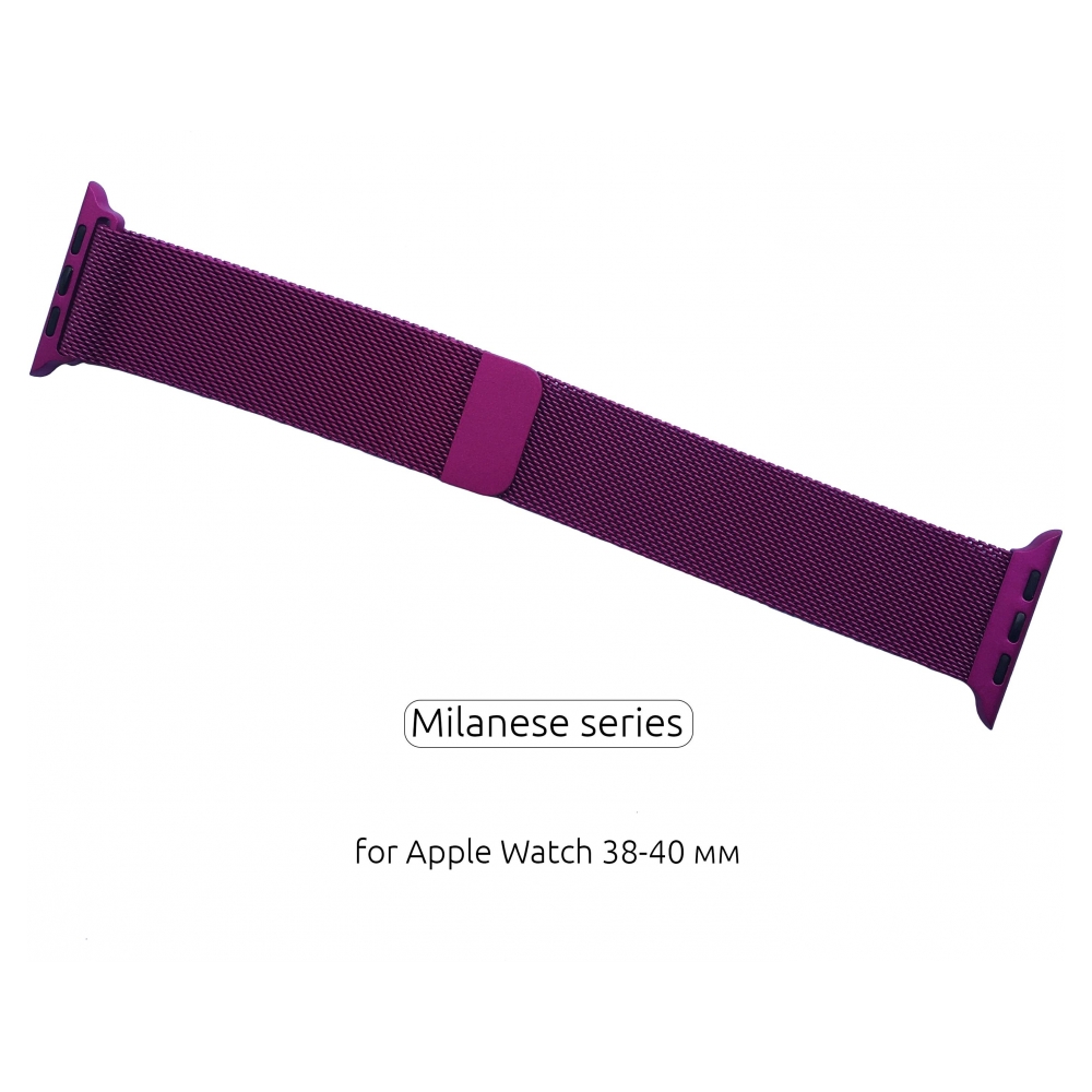 Ремінець Armorstandart Milanese Loop для Apple Watch All Series38/40/41mm Purple (ARM50691)