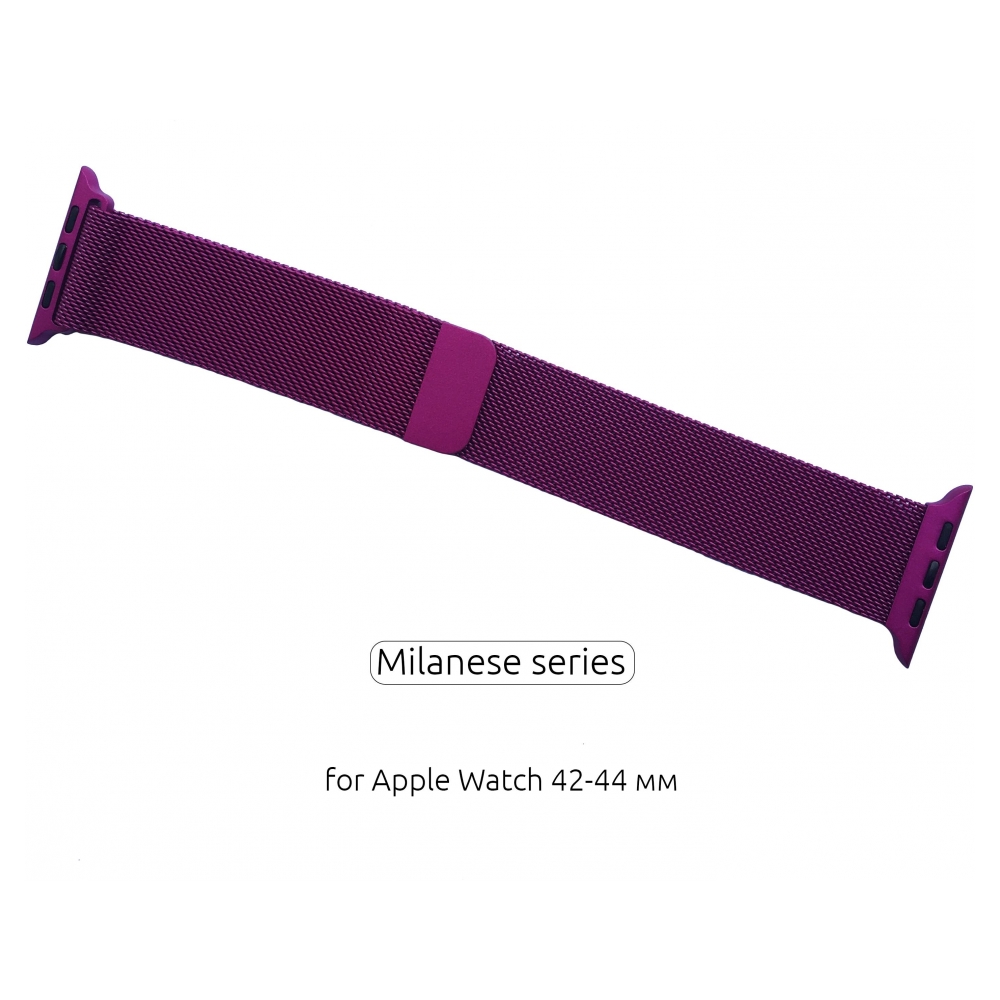 Ремінець ArmorStandart Milanese Loop для Apple Watch All Series 42/44/45/49mm Purple (ARM50692)