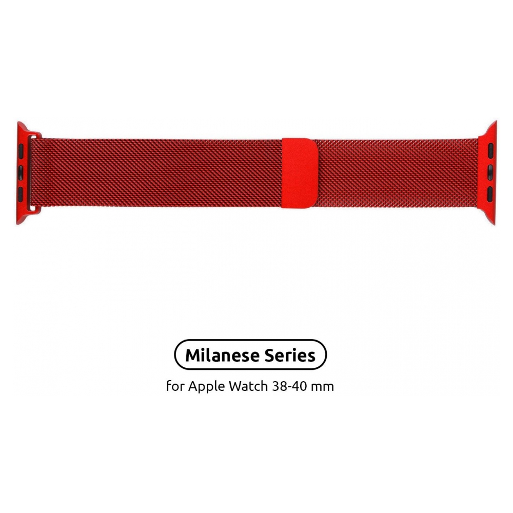 Ремінець Armorstandart Milanese Loop Band для Apple Watch All Series 38/40/41mm Rose (ARM54389)