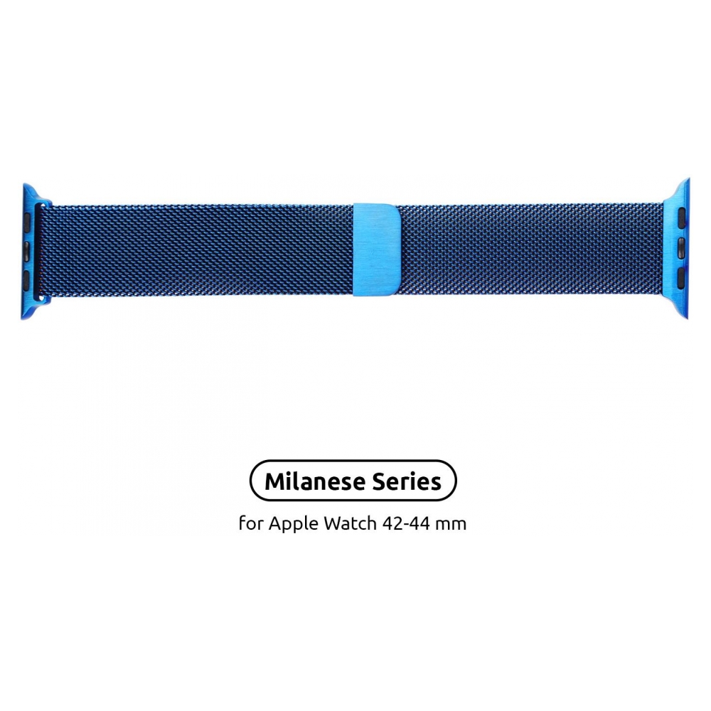 Ремінець ArmorStandart Milanese Loop для Apple Watch All Series 42/44/45/49mm Dark Blue (ARM48694)