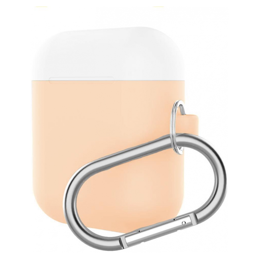 Чохол ArmorStandart Hang Case для Apple AirPods Pink/White (ARM53766)