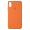 Silicone Case Original for Apple iPhone XS Max (OEM) - Papaya