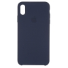 Silicone Case Original for Apple iPhone XS Max (OEM) - Midnight Blue