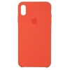 Silicone Case Original for Apple iPhone XS Max (OEM) - Nectarine