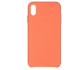 Чохол Original Leather Case для Apple iPhone XS Max Orange (ARM53586)