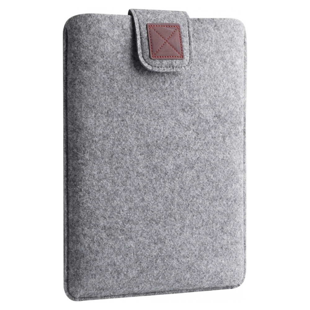 Чохол для ноутбука Gmakin для Macbook Air/Pro 13.3  Grey/Brown (GM55)