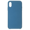 Чохол Original Leather Case для Apple iPhone XS/X Sea Blue (ARM52004)