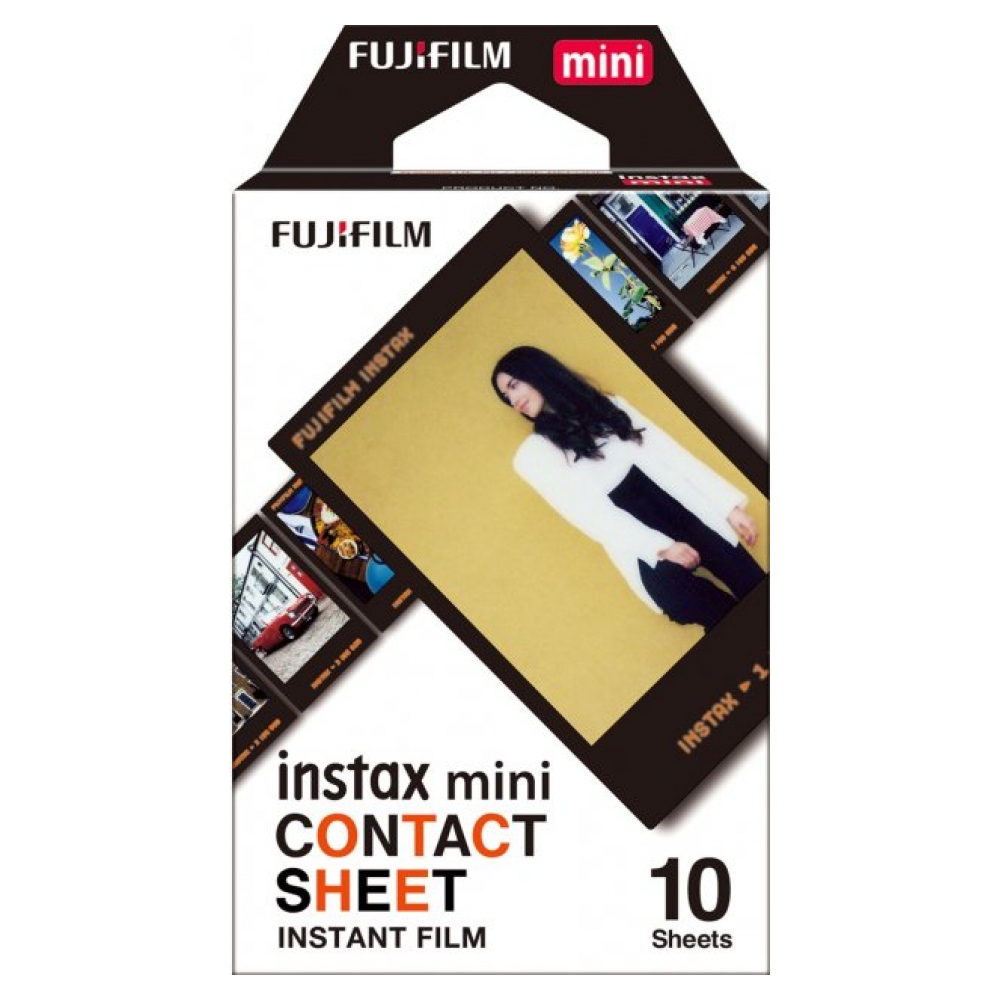 Фотобумага для камеры Fujifilm Colorfilm Instax Mini CONTACT 10шт (16746486)
