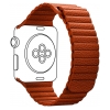 Ремінець ArmorStandart Leather Loop для Apple Watch 42/44/45/49mm Orange (ARM57837)