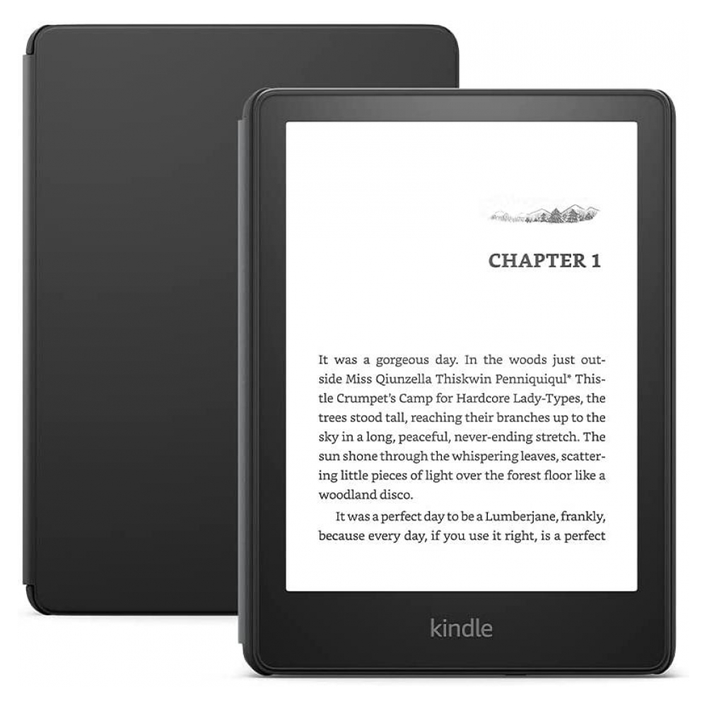 Электронная книга Amazon Kindle Paperwhite 11th Gen. 8GB Black with Black Cover