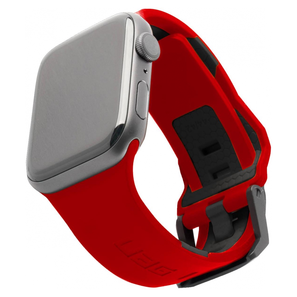 Ремешок ArmorStandart Civilian Silicone Watch Strap для Apple Watch 42/44/45mm Red/Black (ARM58398)