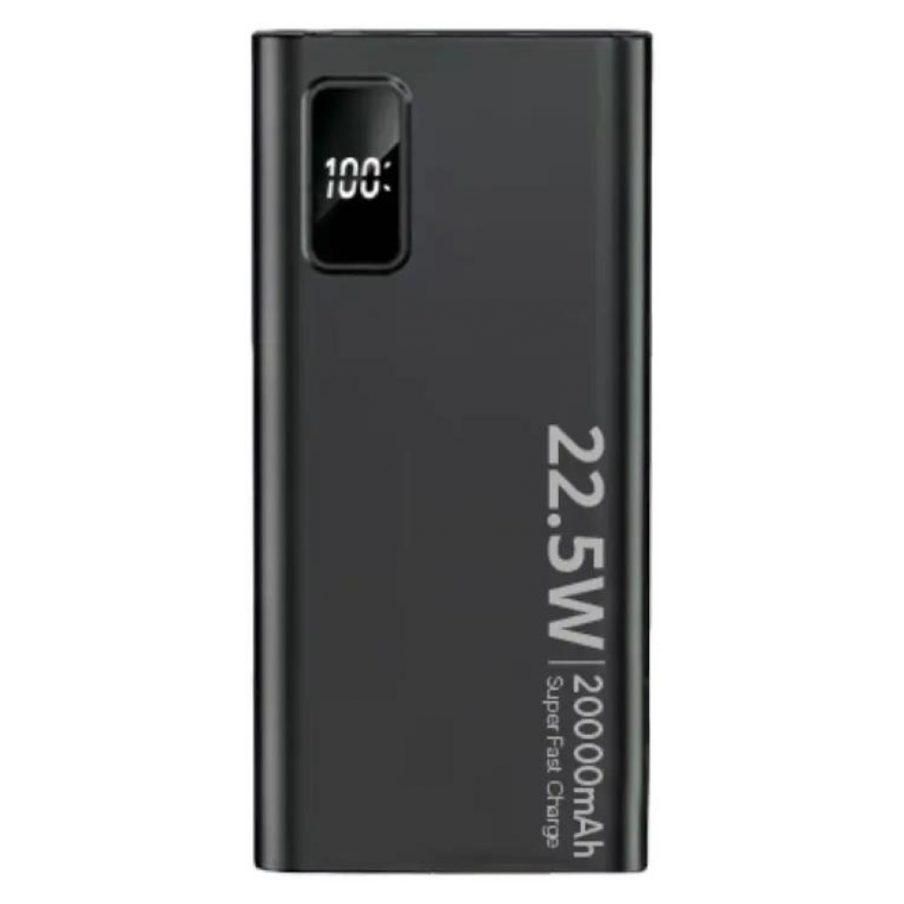 Зовнішній акумулятор SiGN 20000 mAh QC 3.0 22.5W (SNPB-PD20BL) Black