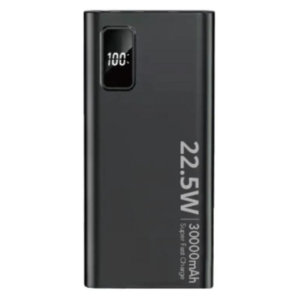 Зовнішній акумулятор SiGN 30000 mAh QC 3.0 22.5W (SNPB-PD30BL) Black