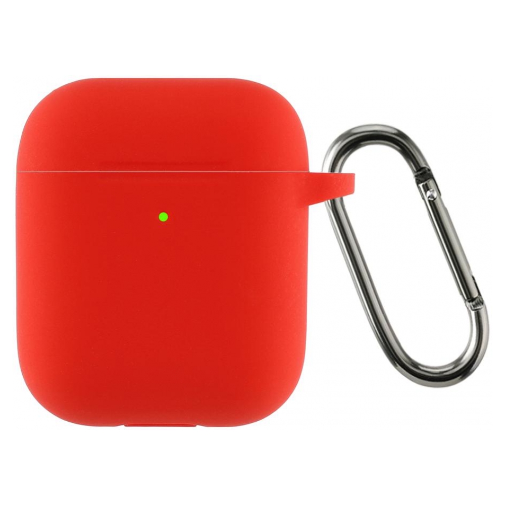 Чохол ArmorStandart Ultrathin Silicone Case With Hook для Apple AirPods 2 Red (ARM59691)