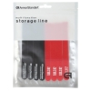 Набір органайзерів для кабеля ArmorStandart Stick Pack 8 шт. Black/Red (ARM58279)