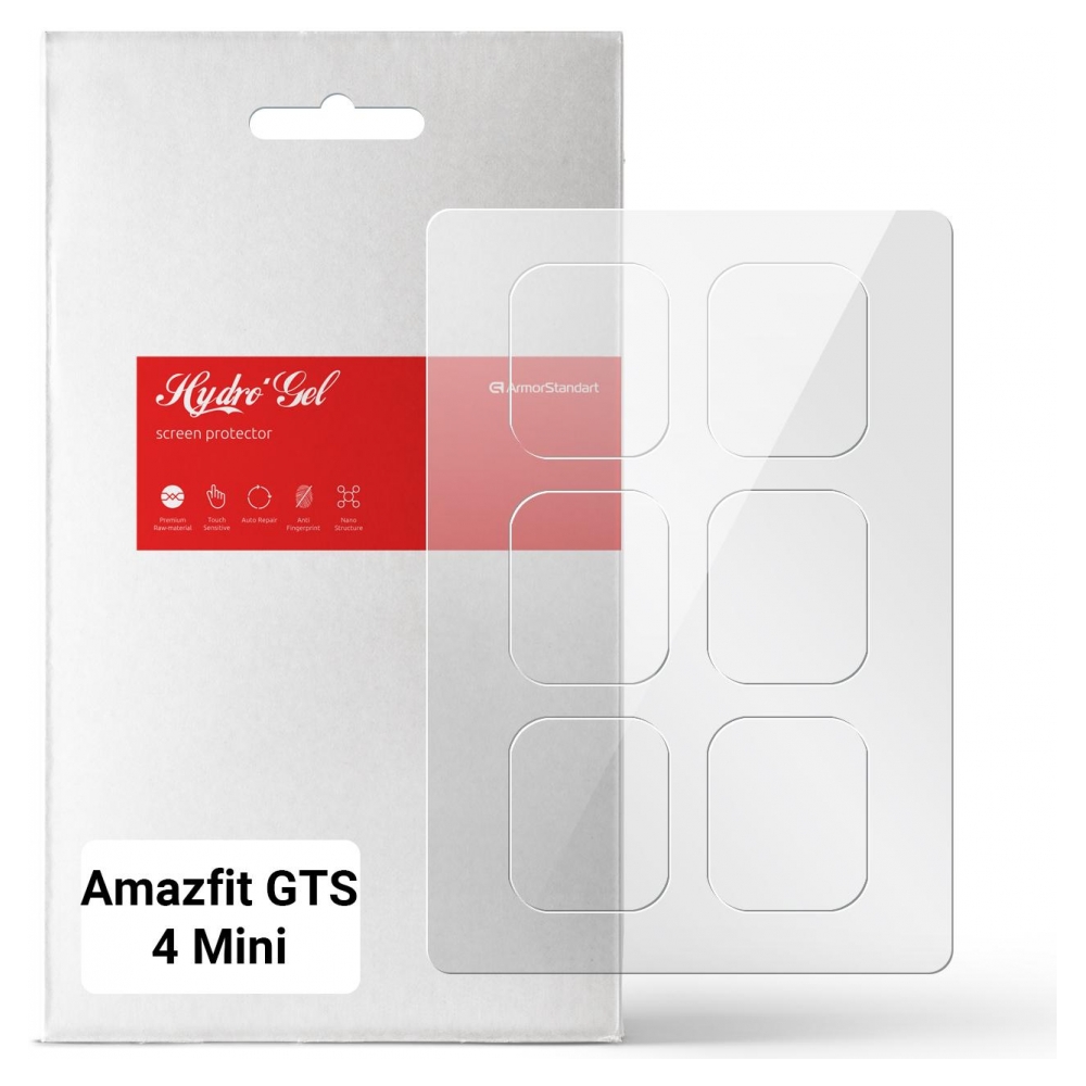 Гідрогелева плівка ArmorStandart для Amazfit GTS 4 Mini 6 шт. (ARM65222)