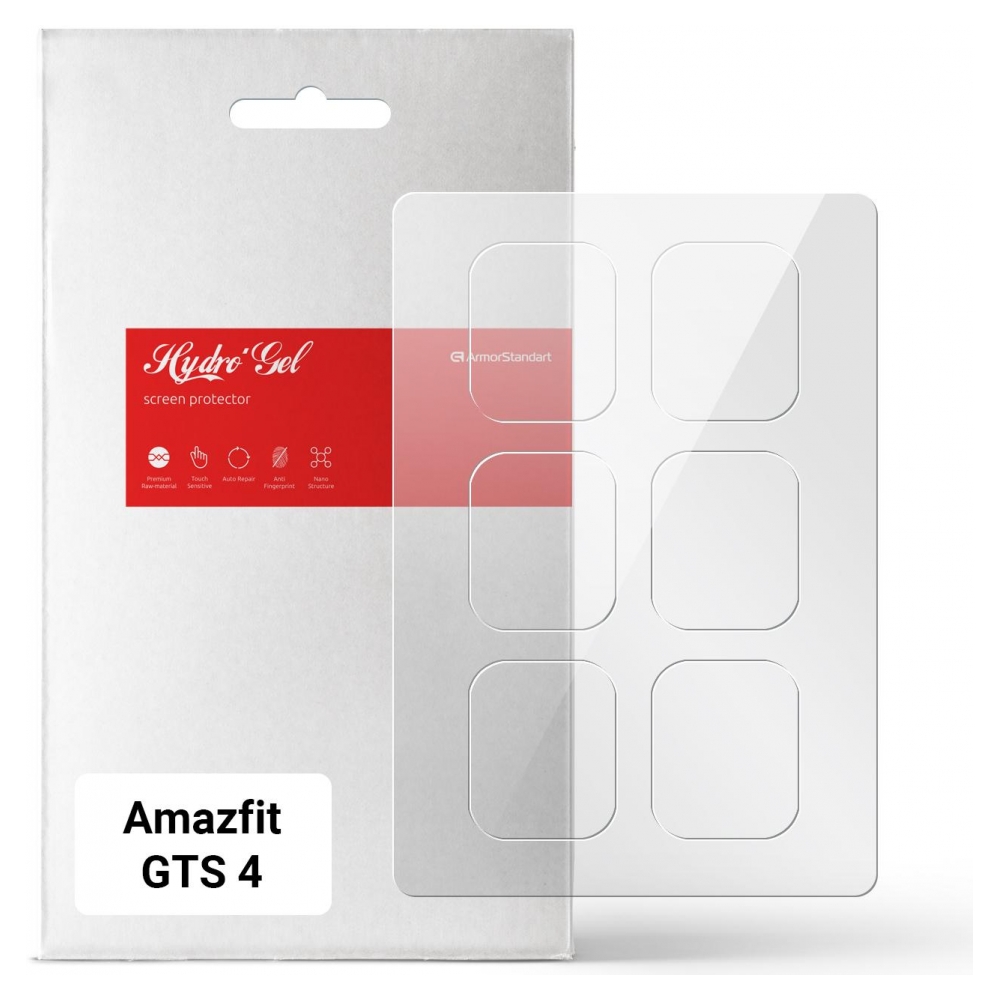 Гідрогелева плівка ArmorStandart для Amazfit GTS 4 6 шт. (ARM65221)
