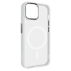 Чохол ArmorStandart Unit MagSafe для Apple iPhone 13 Matte Clear Silver (ARM70445)